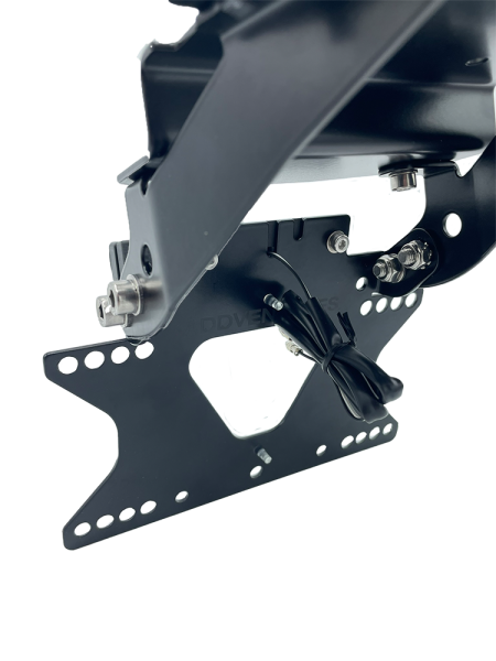 Kurzer Kennzeichenhalter für Yamaha Ténéré 700